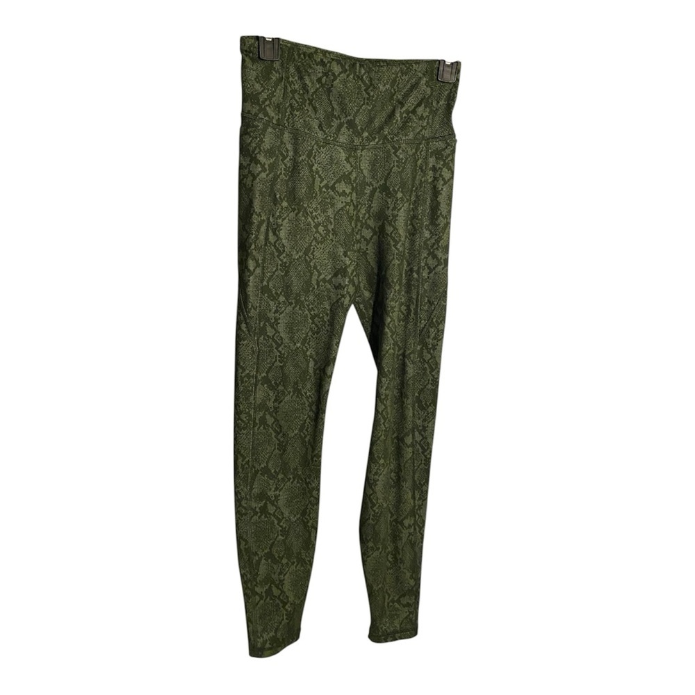 All in Motion‎ Dark Green Patterned Leggings